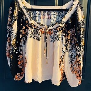 Free people boho top Size S